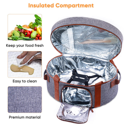 BAGSPRITE bag shows an inner top pocket for utensils and small items