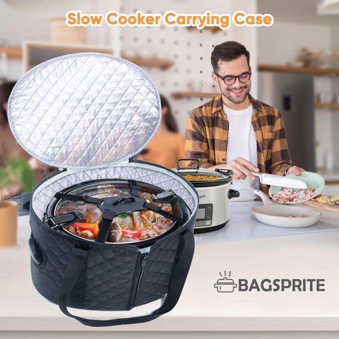BAGSPRITE versatile carrier for potlucks, family gatherings, and office events