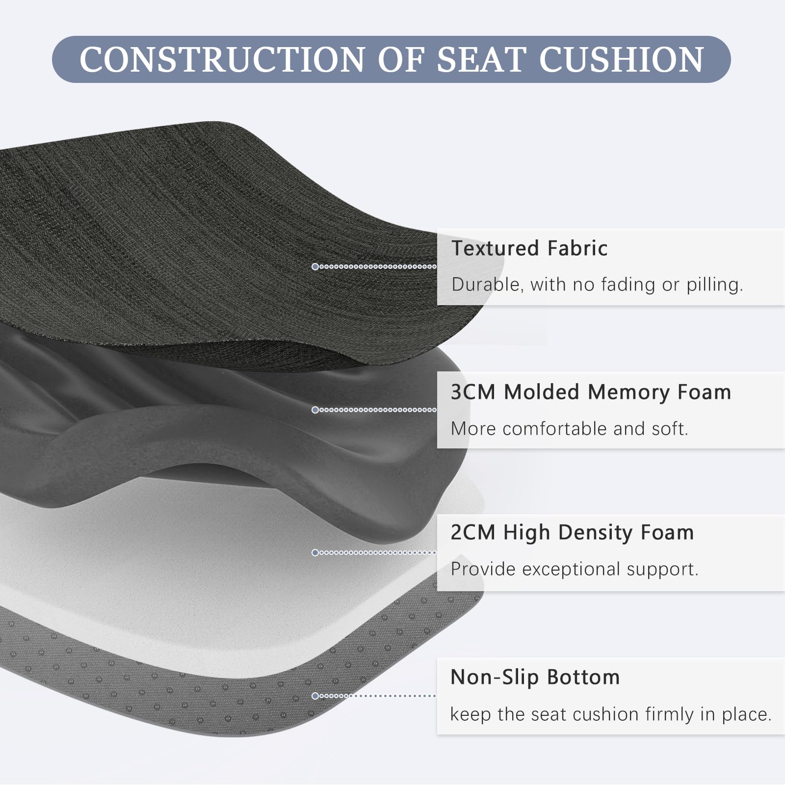 Baibu durable polyester cover resists fading and wear.