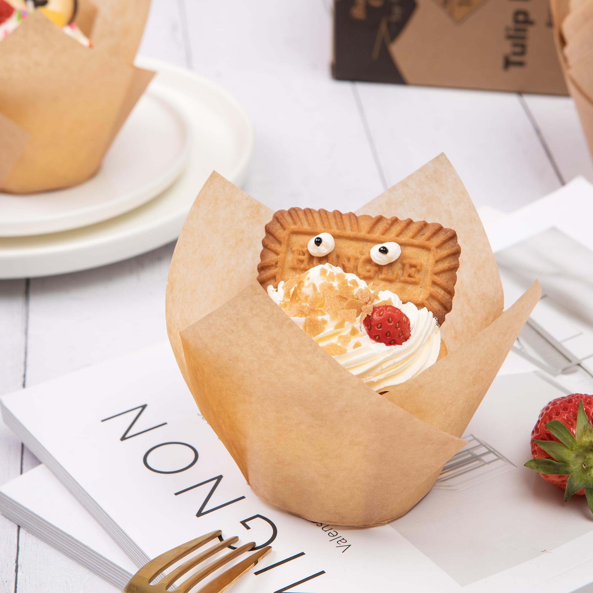 Greaseproof 55gsm liner from Bake Choice Nordic Paper for reliable bake quality