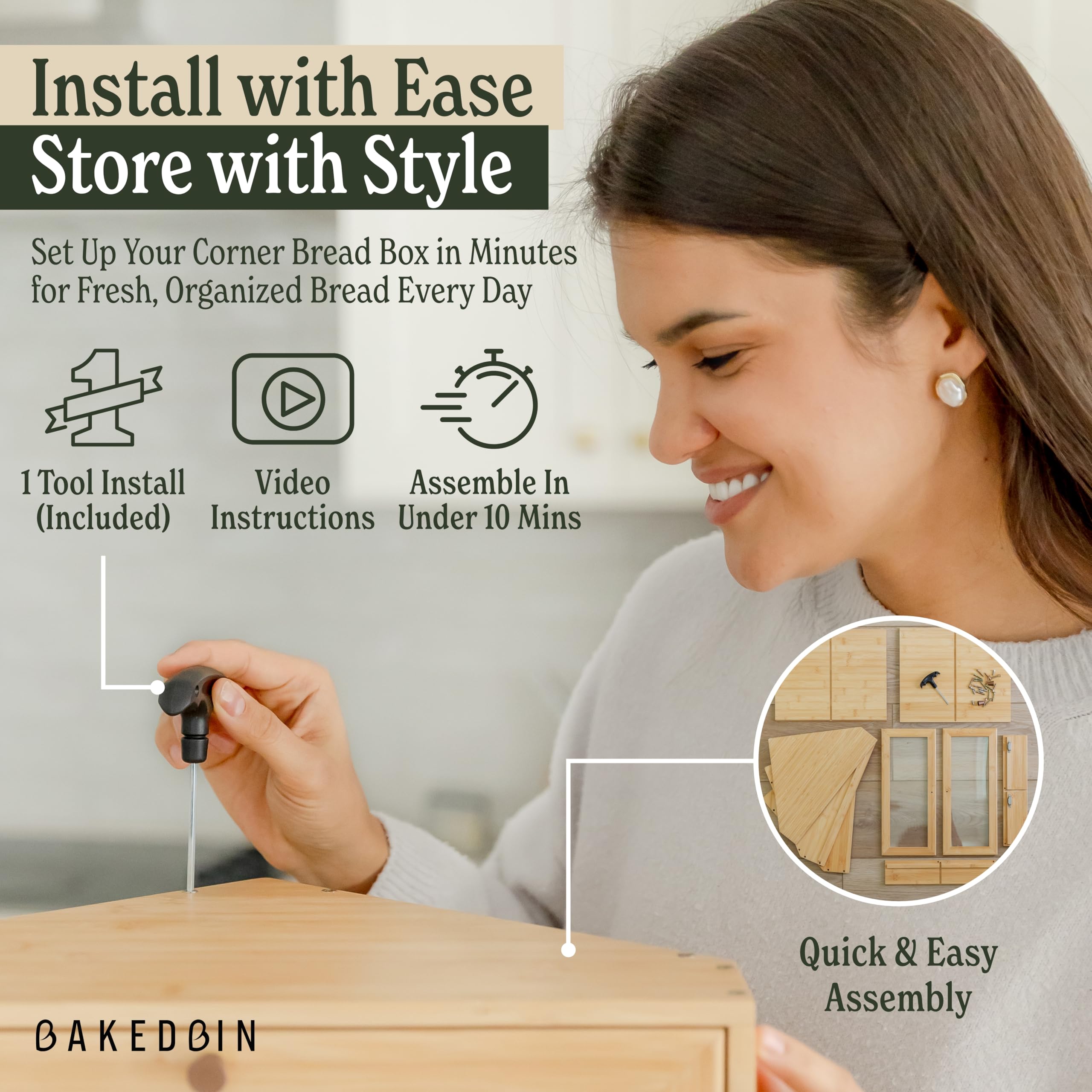 BakedBin double-layer storage design keeps different loaves separated
