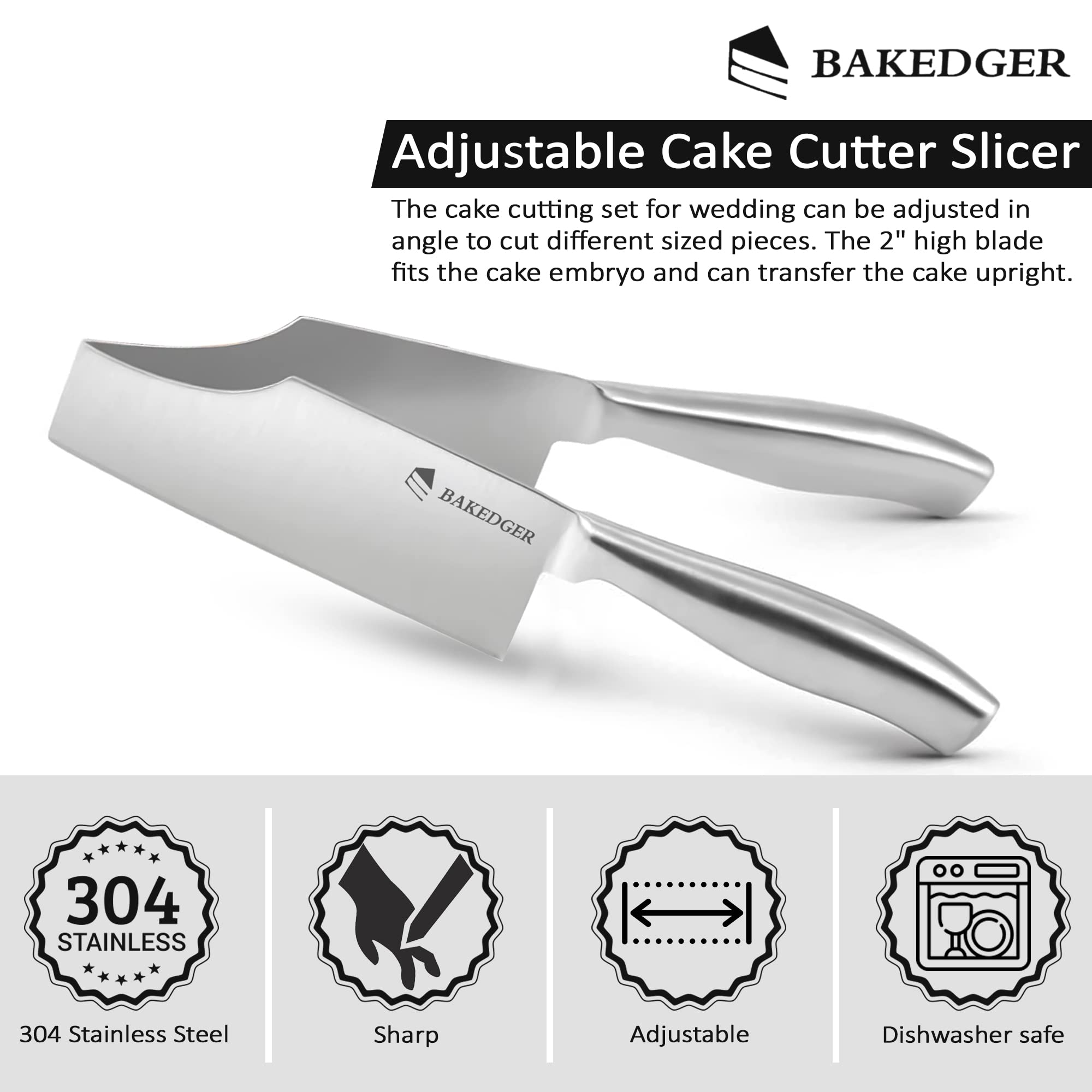 Bakedger compact storage with rubber covers saves space in the kitchen.