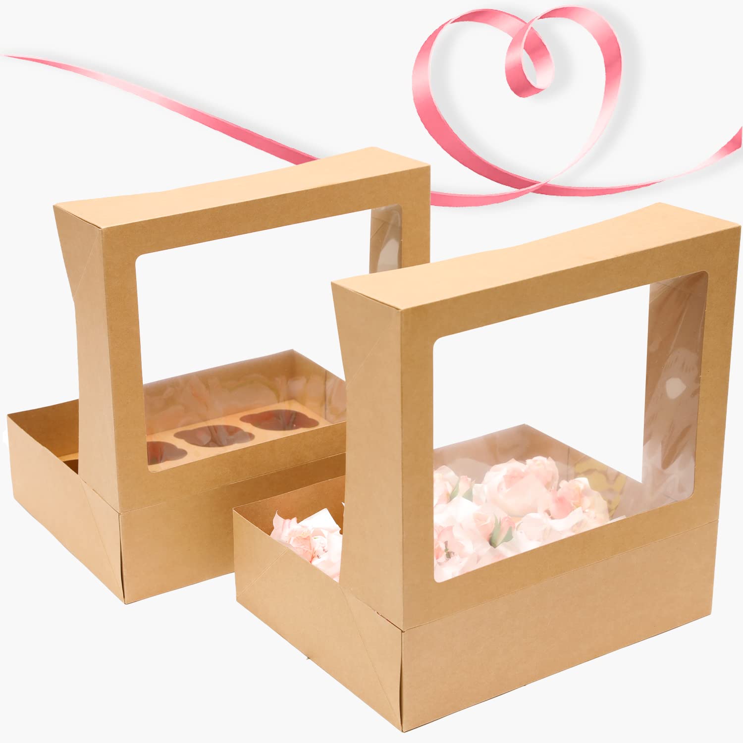 Bakepacker kraft paper construction adds sturdiness and protection