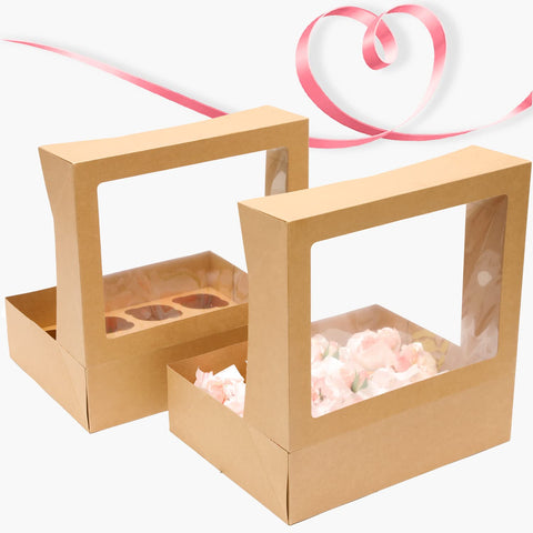 Bakepacker kraft paper construction adds sturdiness and protection