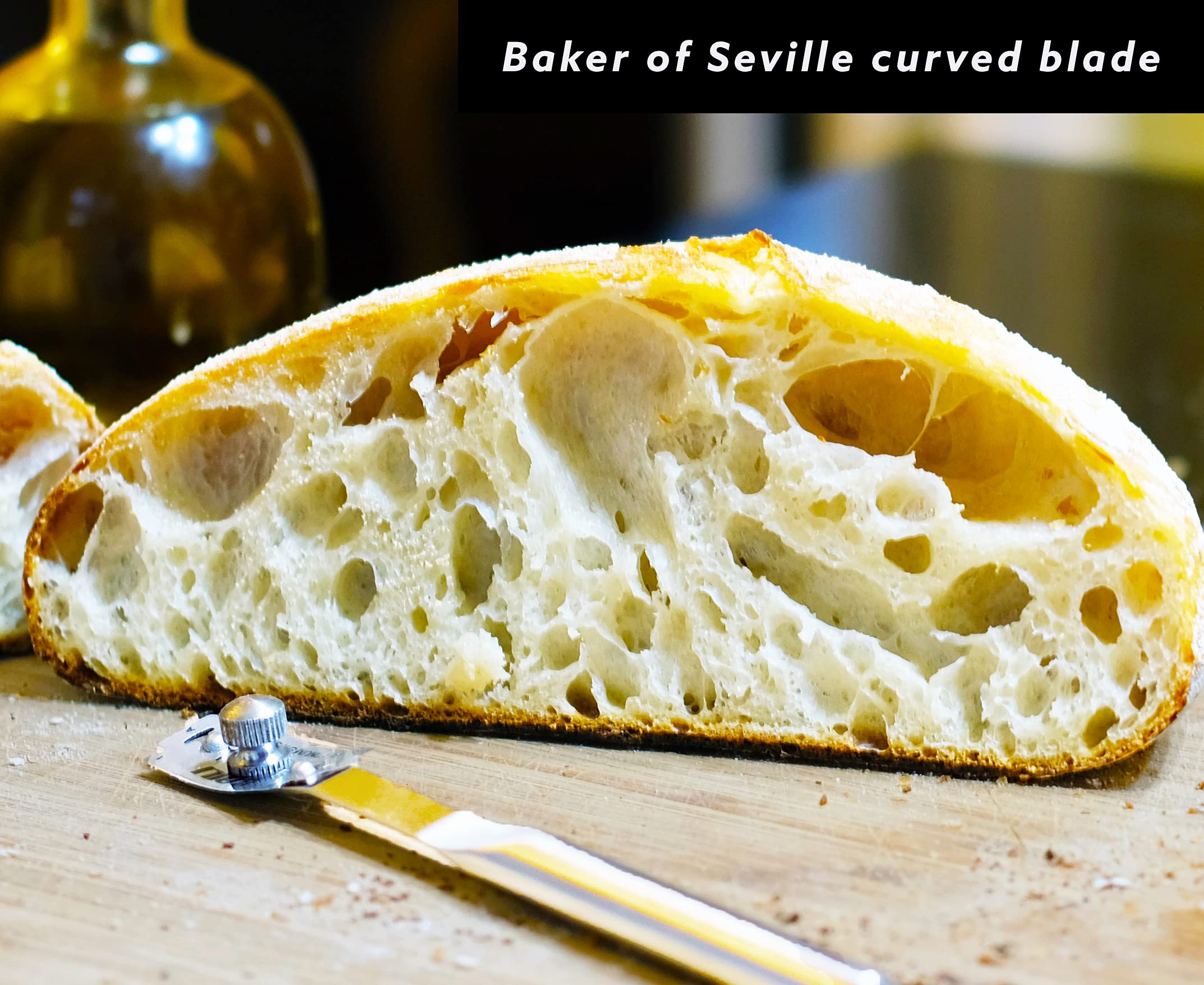 Baker of Seville Bread Lame includes protective storage case.