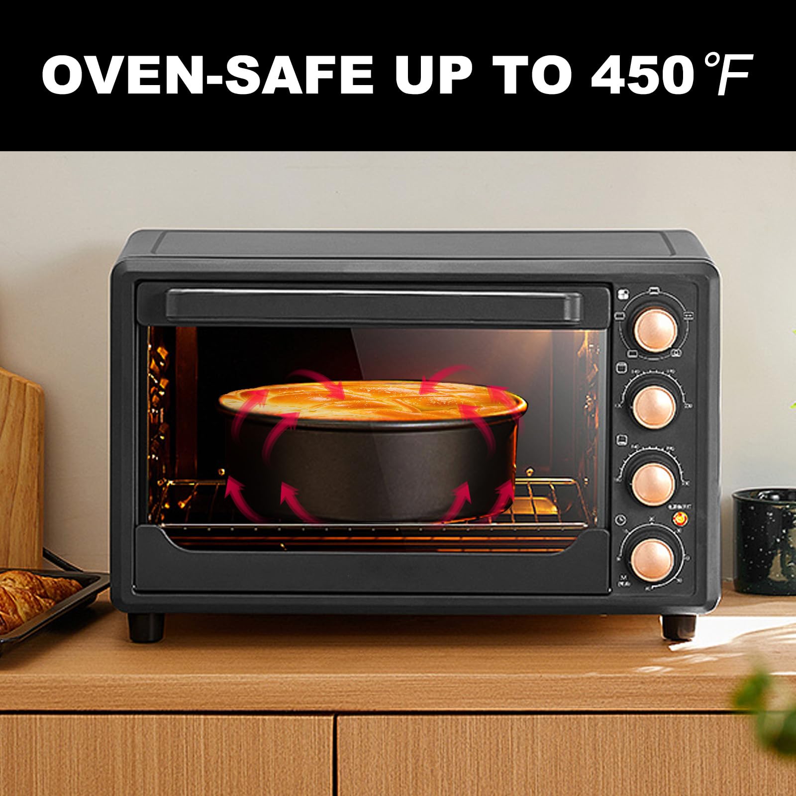 BakerChef carbon steel bakeware for durability and even heat.
