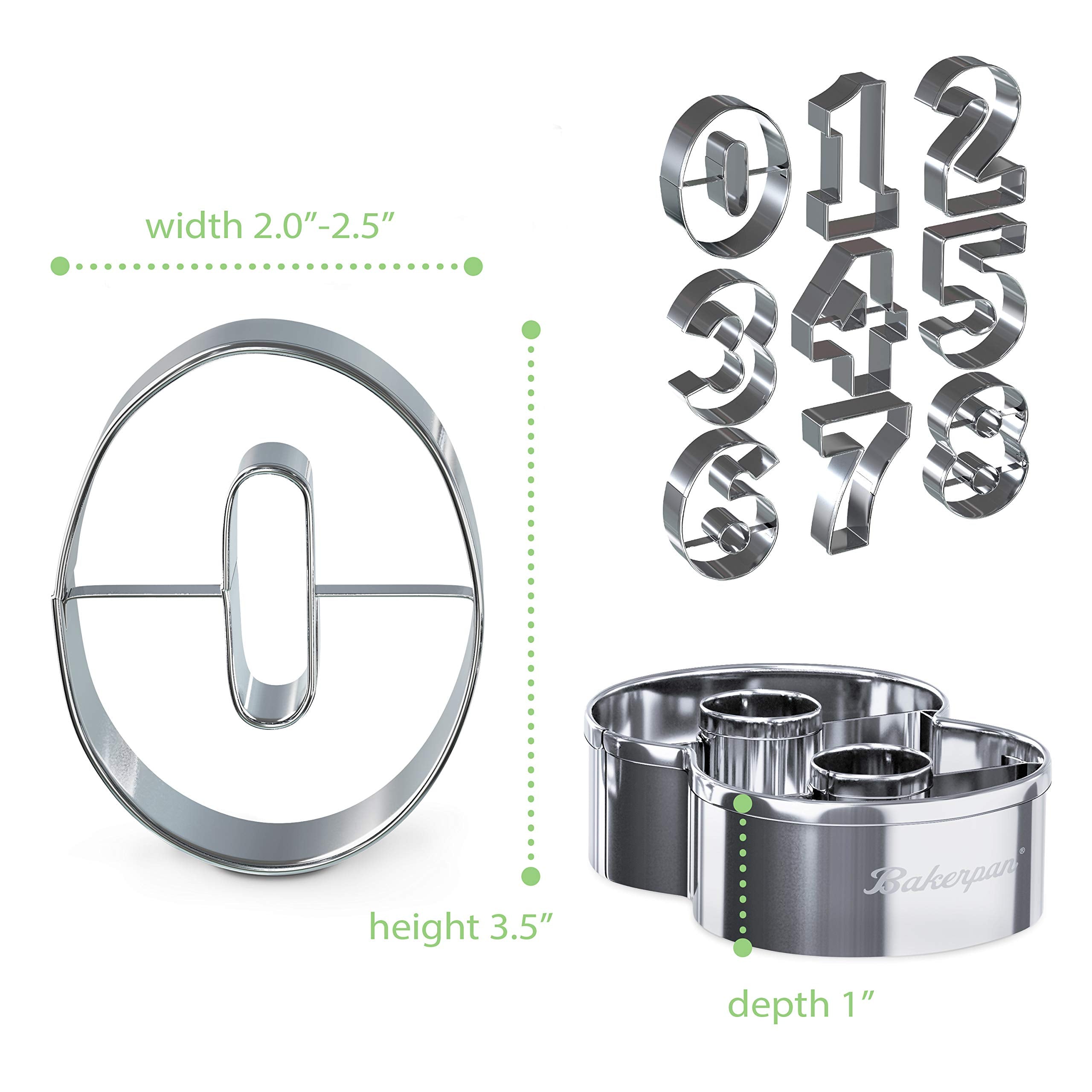 Bakerpan dishwasher-safe cutters simplify cleanup after decorating sessions