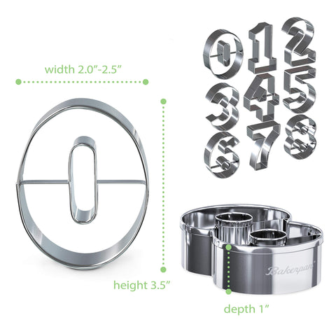 Bakerpan dishwasher-safe cutters simplify cleanup after decorating sessions