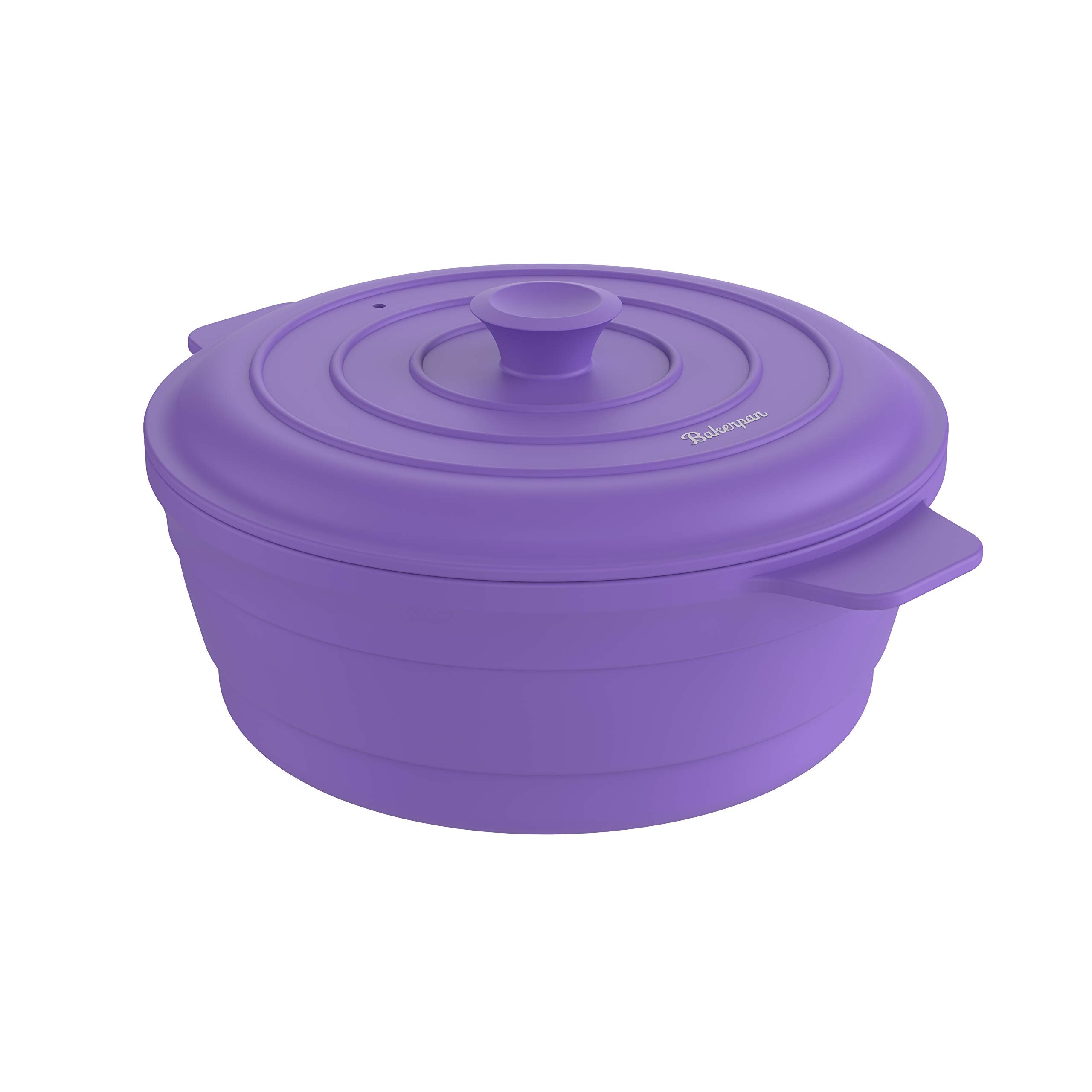 Bakerpan silicone microwave steamer for vegetables for quick meals