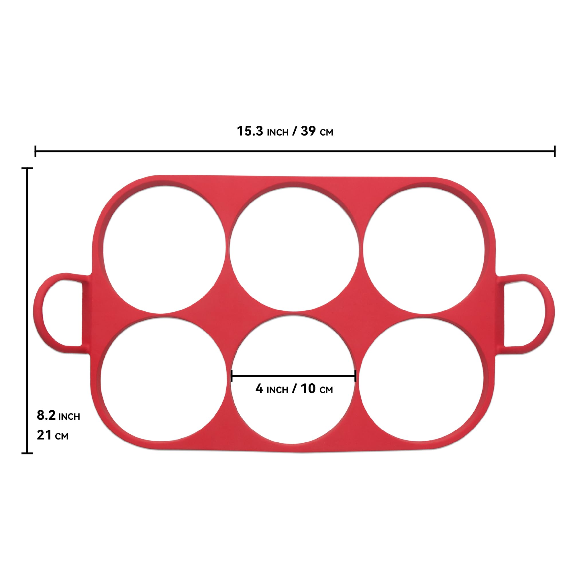 Baker's Friend egg ring cleans easily by hand in warm soapy water.