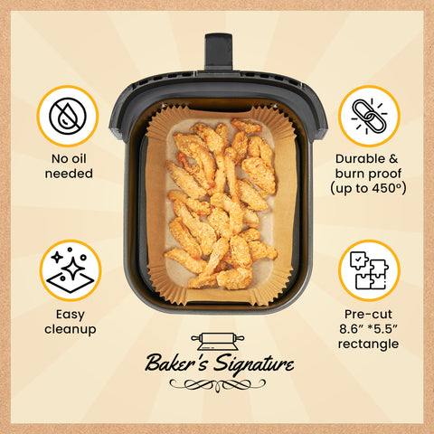 Baker's Signature liners in a tidy, easy-to-access box for quick reuse