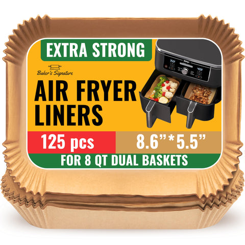 Baker's Signature liner compatible with Ninja DZ201 basket showing non-stick surface