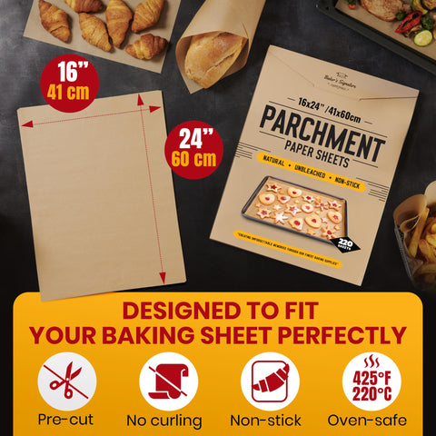 Unbleached wood pulp parchment highlighting natural material