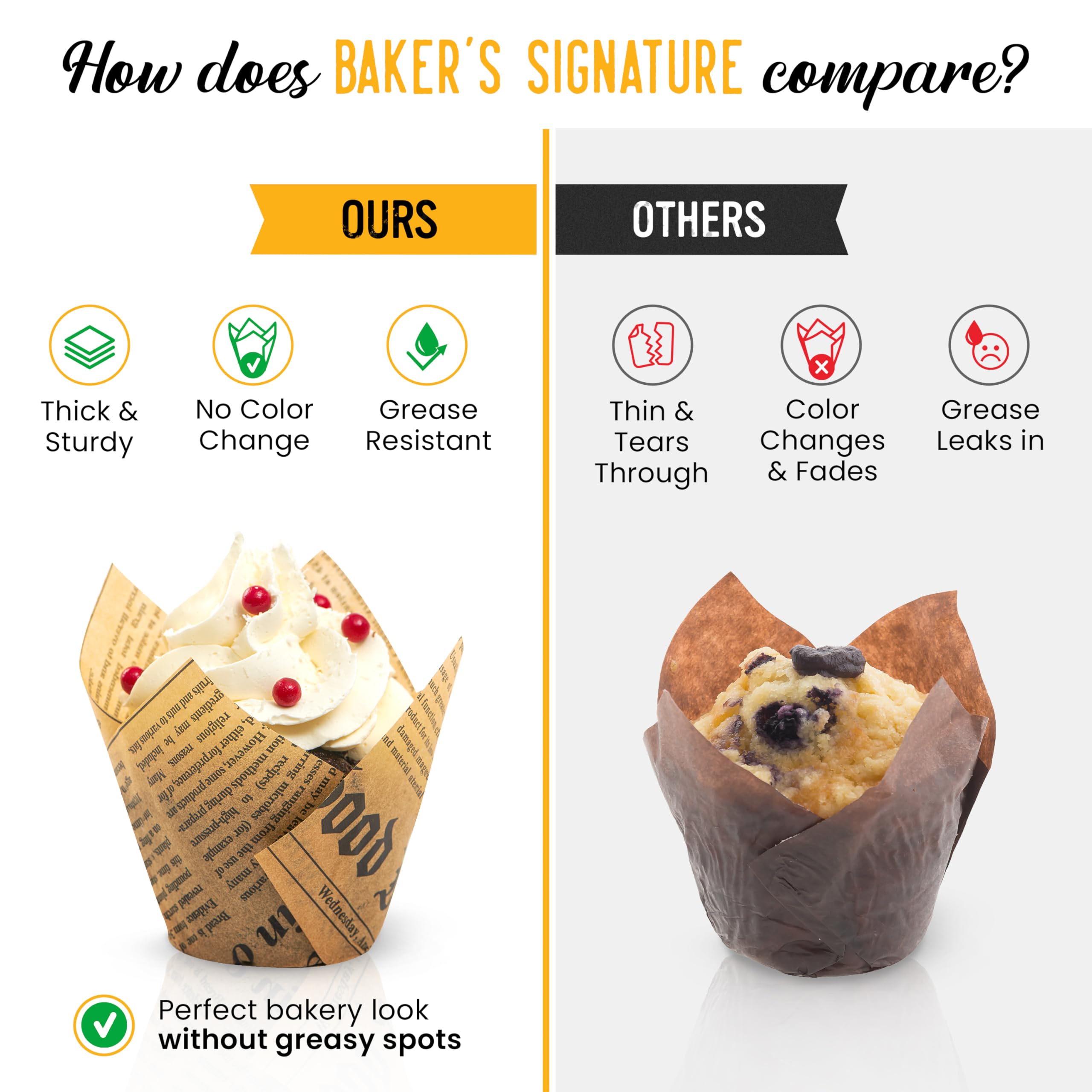 Baker's Signature wedding and events use for elegant servings
