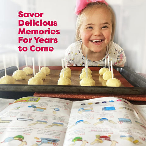 Baketivity educational activity booklets support learning through baking and play.