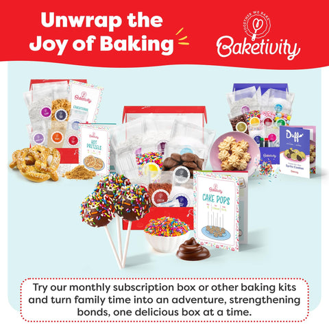 Baketivity kitchen memories come alive with hands-on cake pop fun.