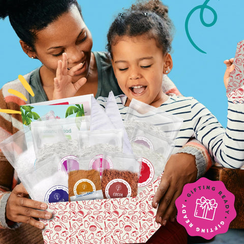 Family baking session with Baketivity Monkey Banana Bread kit creates memories