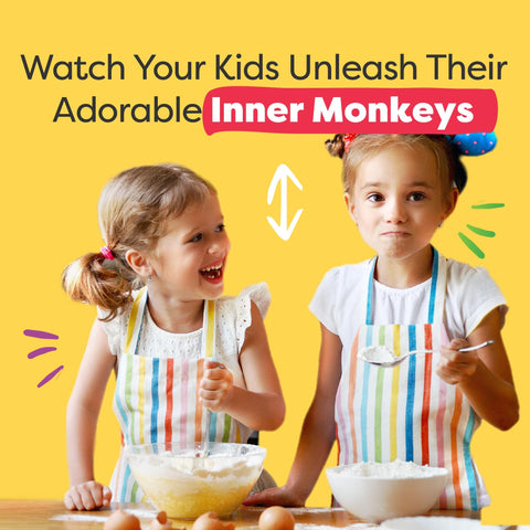 Baketivity Monkey Banana Bread kit QR head chef guide for guided baking