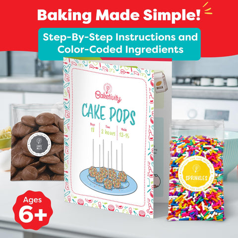 Baketivity premeasured ingredients simplify kid baking with precise portions.