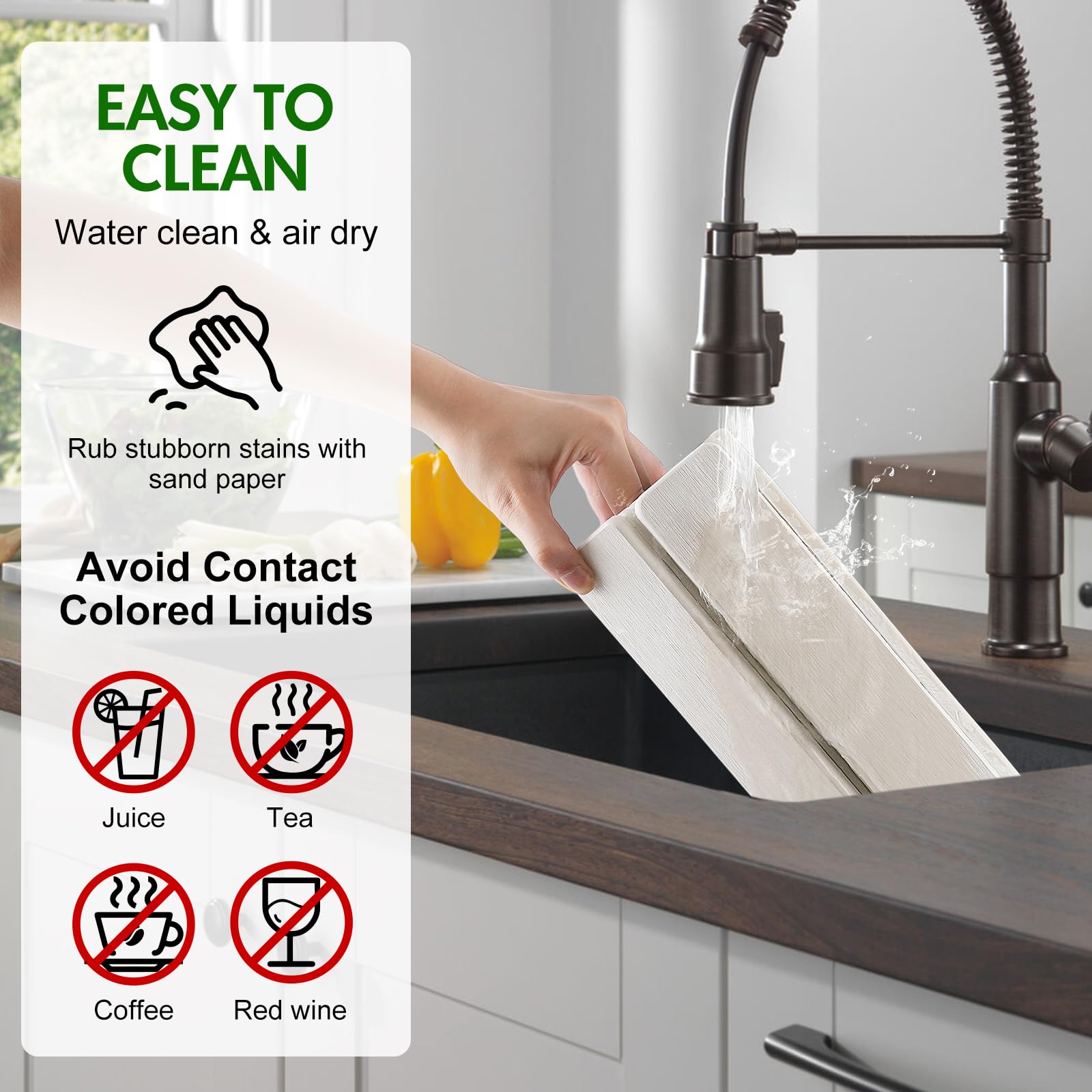 BAKFUFIY mat serves as tableware and heat protection mat