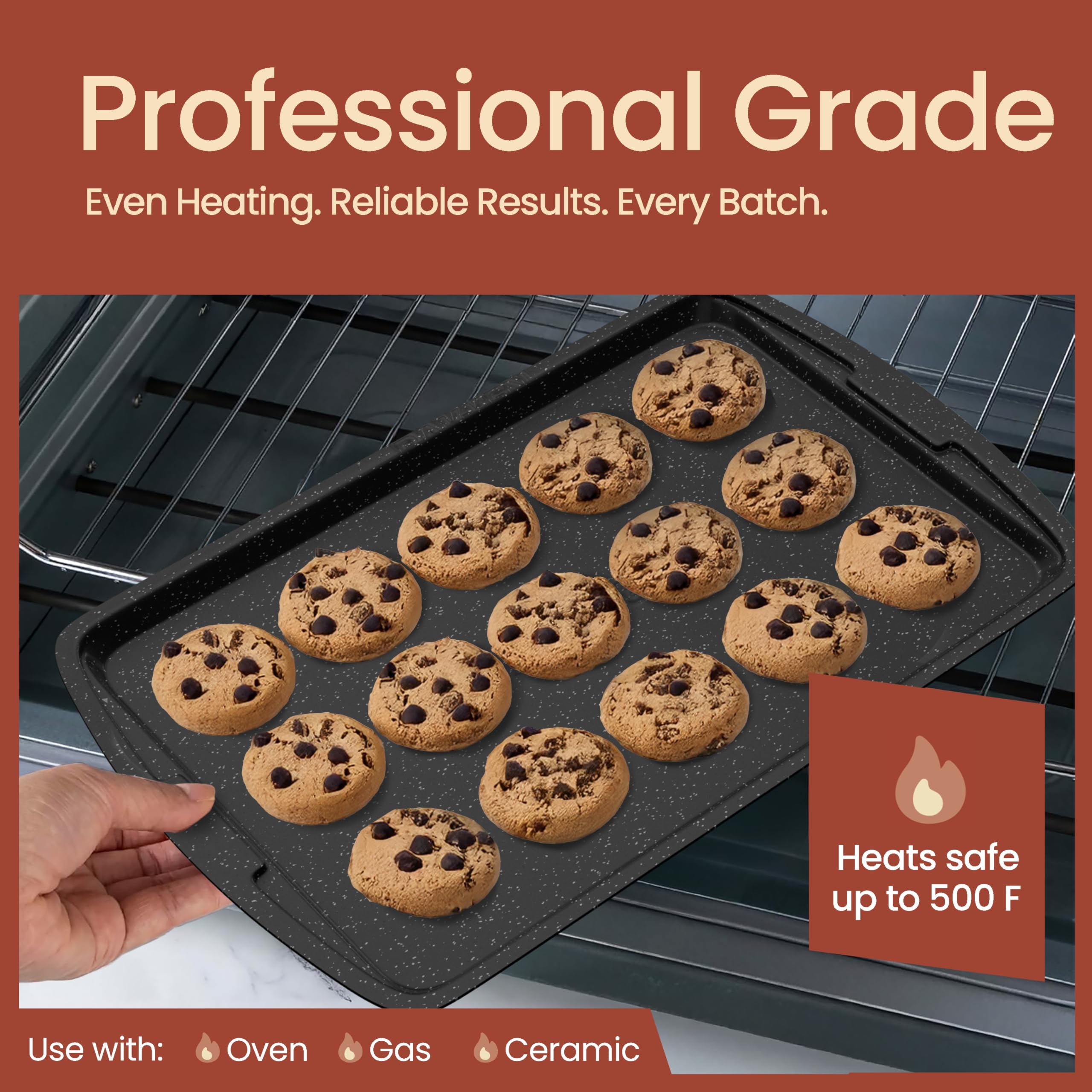 Bakken Swiss bakeware crafted from durable carbon steel for lasting performance.
