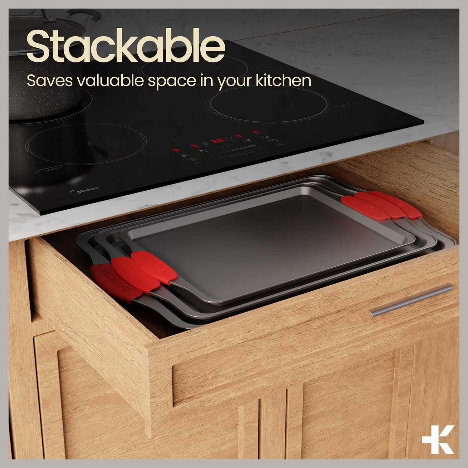 BAKKENMASTER pizza pan and loaf pan in action, versatile baking options