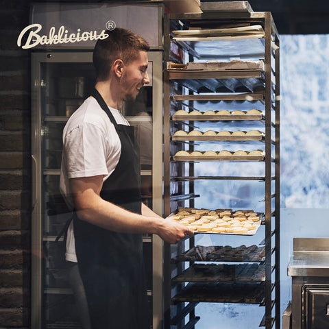 Baklicious oven and air fryer use parchment suits trays and racks.