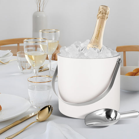 Bakpoco brushed stainless steel finish emphasizes durability and easy cleaning