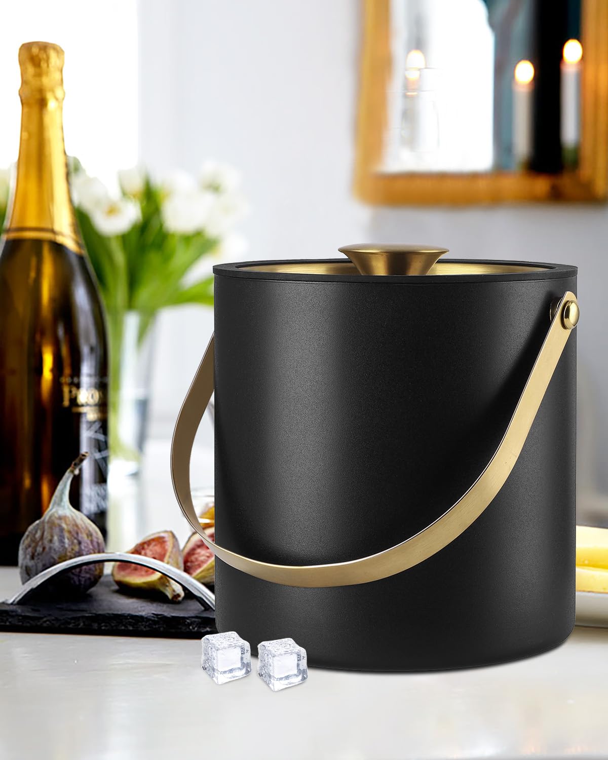 Bakpoco outdoor-ready ice bucket suitable for beach or patio drinks