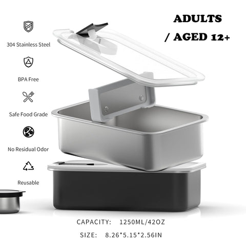 Bakpoco leak-proof lid design keeps salads secure during travel and commute.