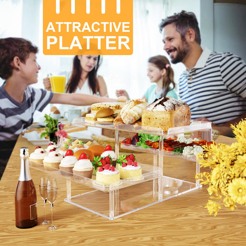 Bakzon multi-occasion use for weddings and baby showers, versatile dessert display