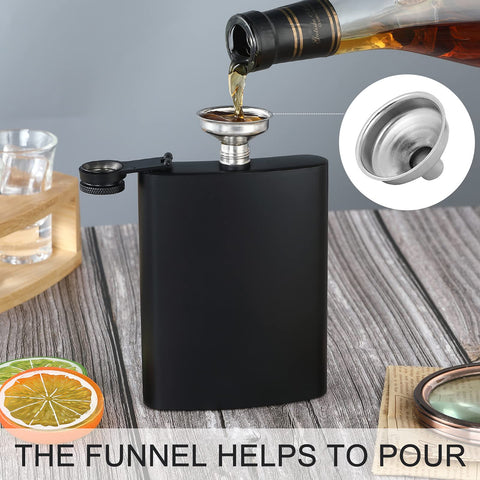 BALABALA set includes 12 free funnels for quick, clean pouring.