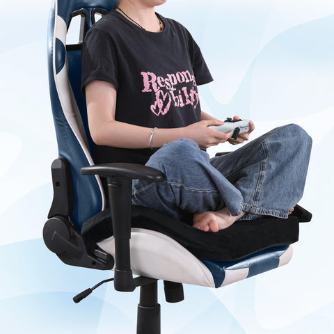 BALAPET ergonomic seat cushion provides improved posture during long work sessions