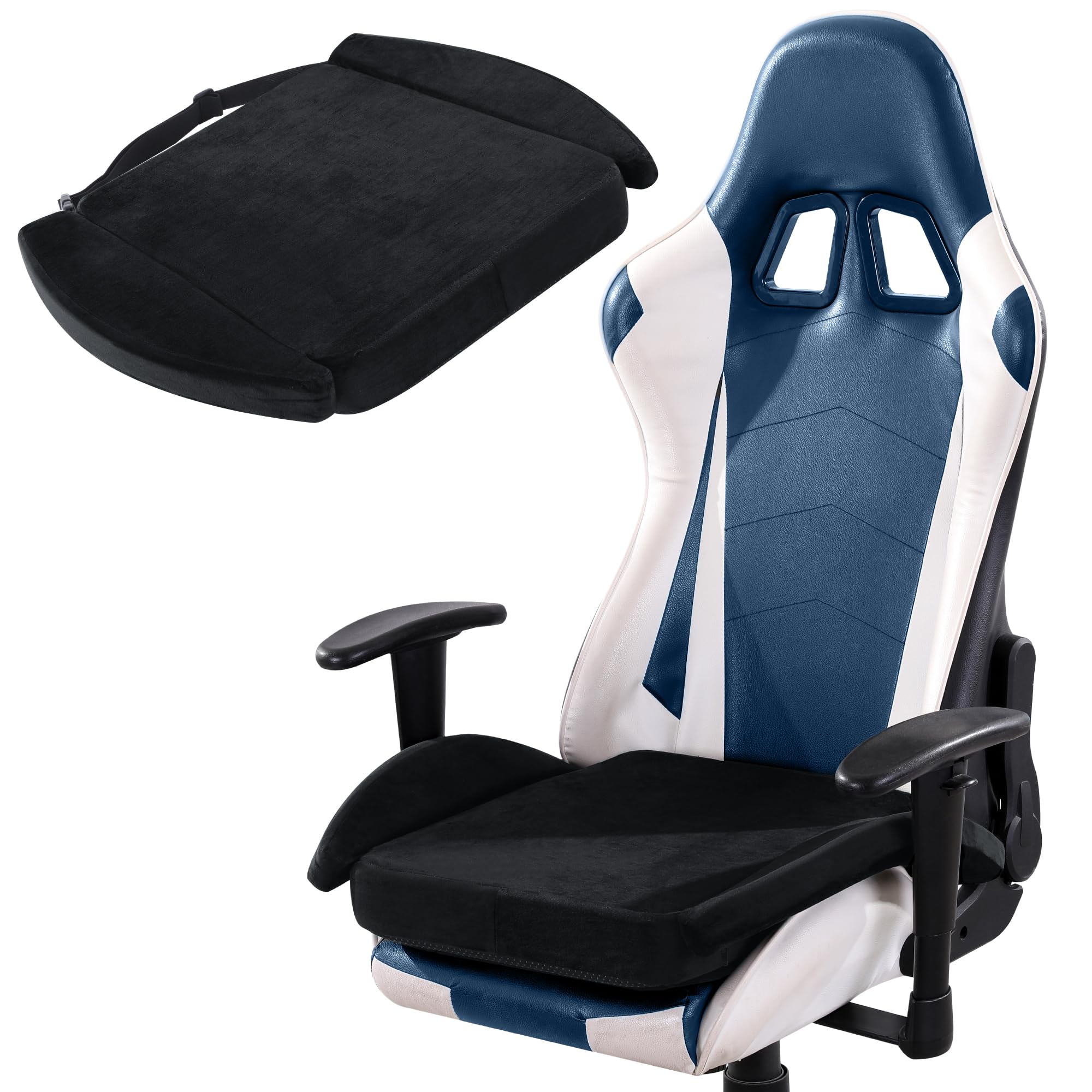 BALAPET Ultra Soft Gaming Chair Cushion cover shows premium velvet texture for daily comfort