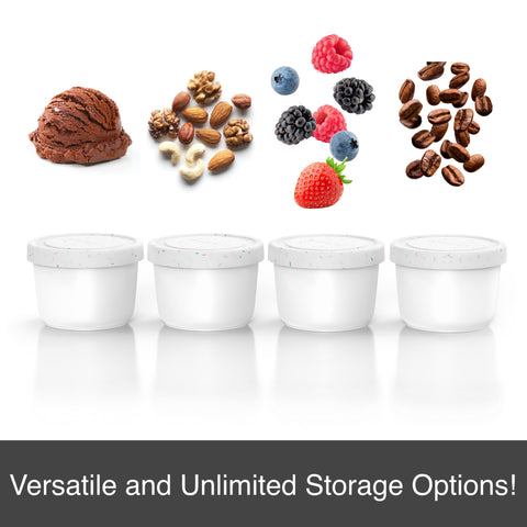 BALCI silicone lid keeps contents fresh and prevents freezer burn.
