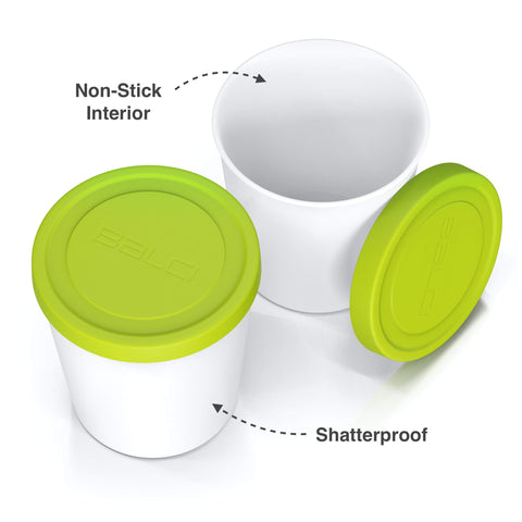 BALCI stackable design saves freezer space and keeps items organized
