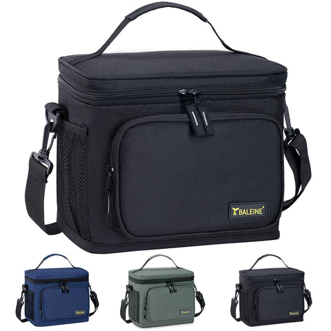 BALEINE insulated lunch bag front view for portable daily meals