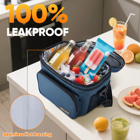BALEINE lunch bag top handle view for quick grab-and-go meals