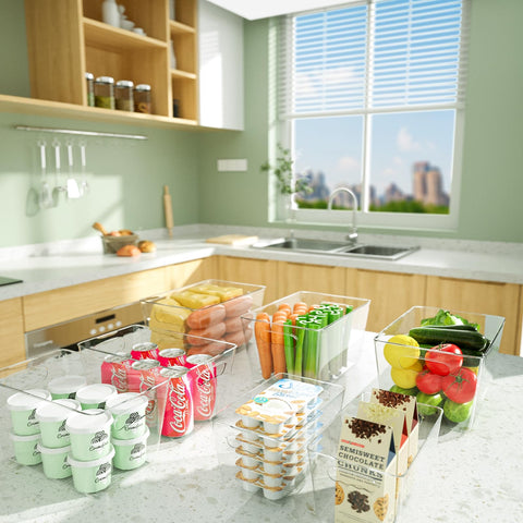 BALEINE bathroom storage bin keeps toiletries tidy and visible