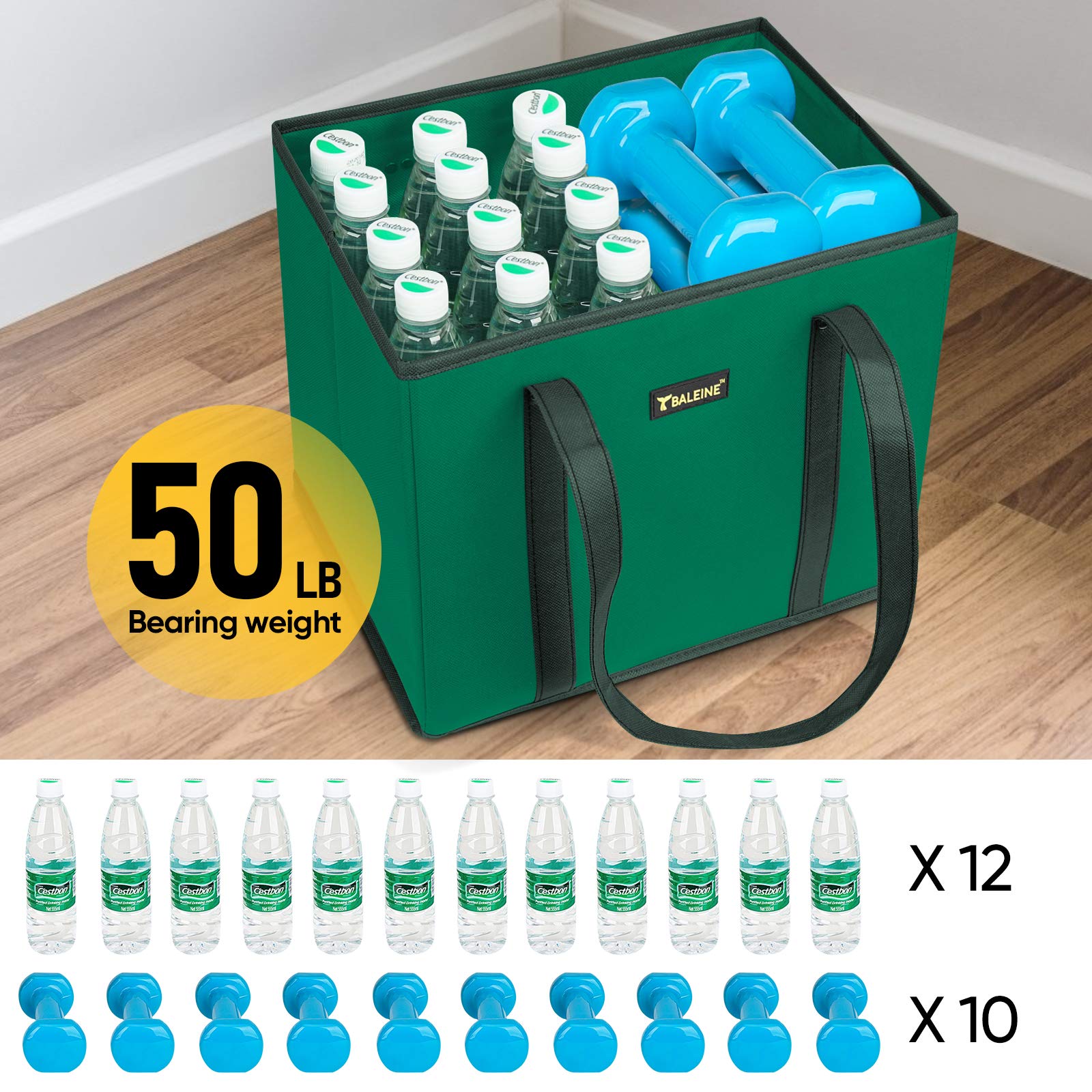 BALEINE fold-flat storage design saves space when not in use.
