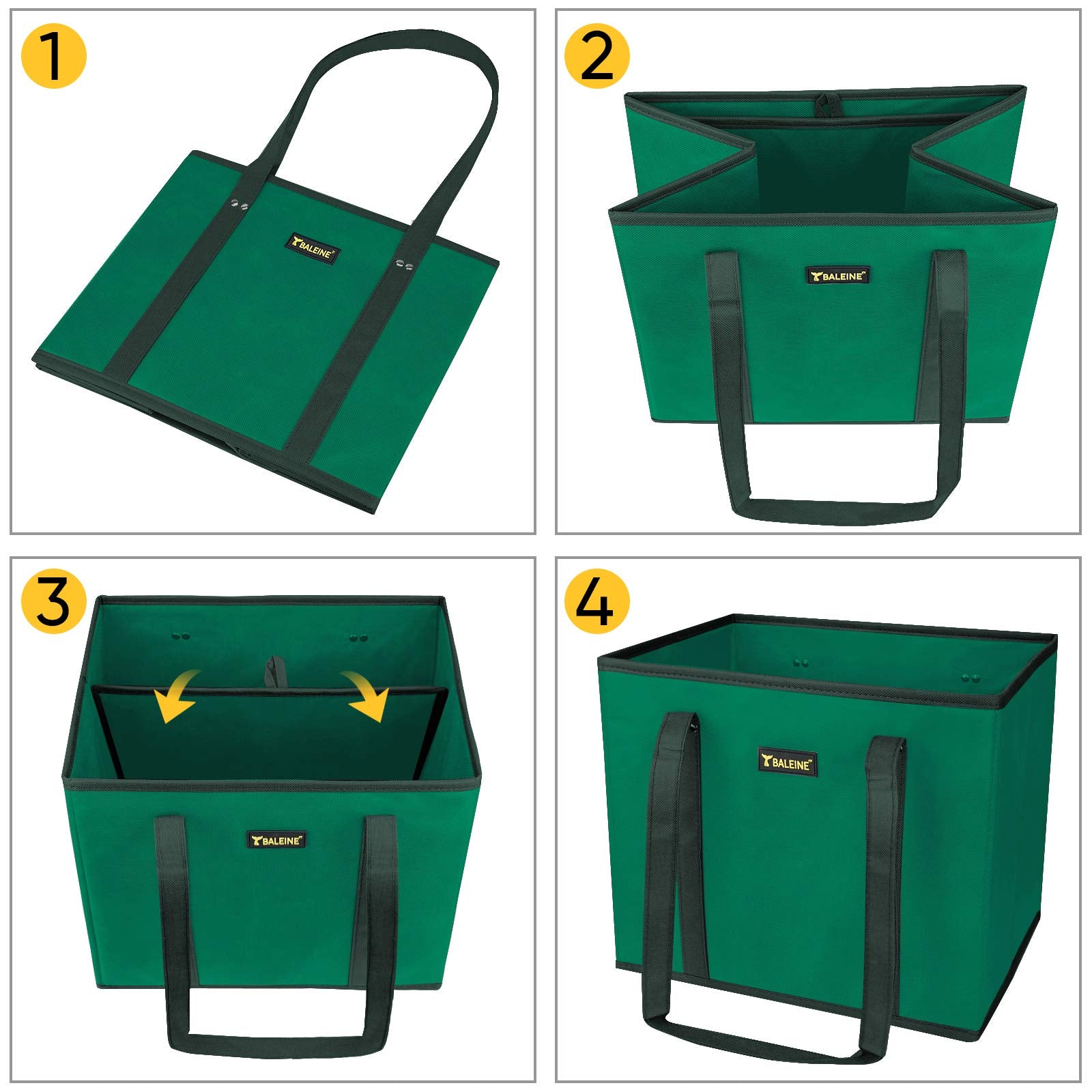 BALEINE eco-friendly choice supports reusable shopping and reduces waste.