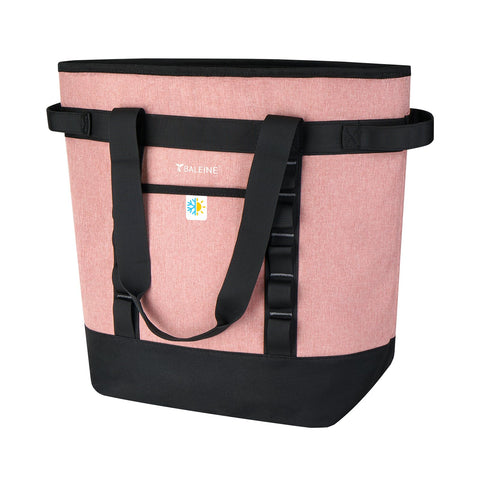 BALEINE large 36-can cooler tote with zip-top for portable cold drinks.