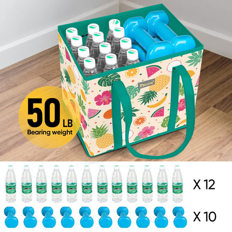 BALEINE organized shopping setup helps load items efficiently.