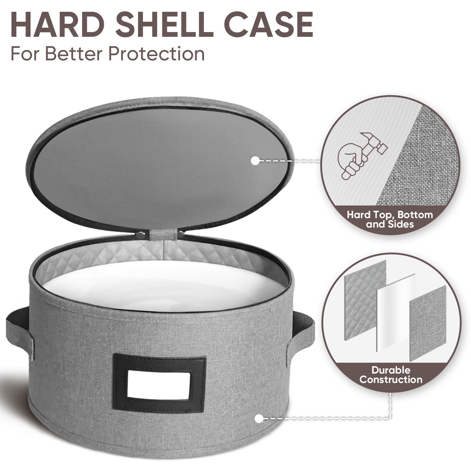 BALEINE wine glass storage compartments keep stemware organized and safe.