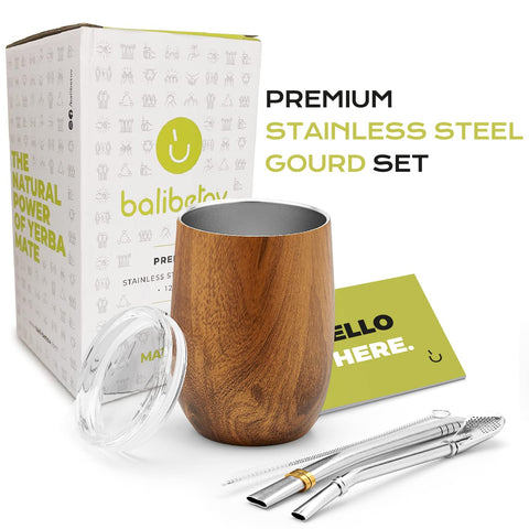 BALIBETOV filter spoon head prevents leaves entering the straw.