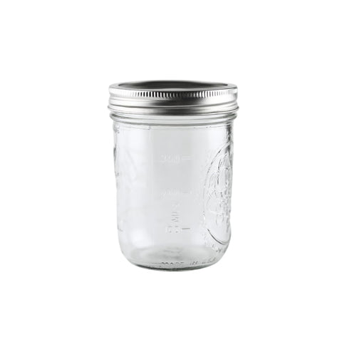 Ball 12-pack wide-mouth mason jars for bulk pantry organization.