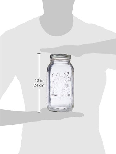 Ball 64oz jar measuring lines aid portion control