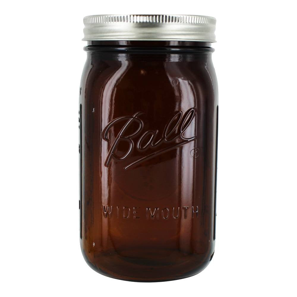 Ball Collection Elite amber glass highlights UV protection for flavor retention