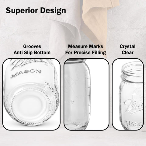 BPA-free glass stays sturdy for daily cooking, gifting, and crafts