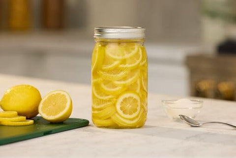 Ball Mason jar perfect for pickling and preserving with secure seals